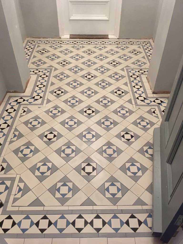 Hallway tiled in Lindfield with tiles from Original Style