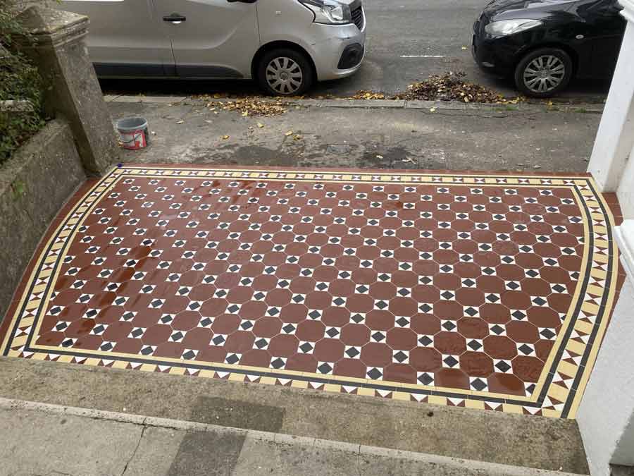 Original Style tiles laid in Brighton