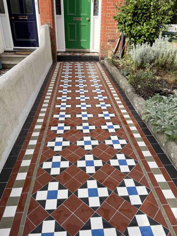 Bespoke pattern using Original Style tiles in Brighton