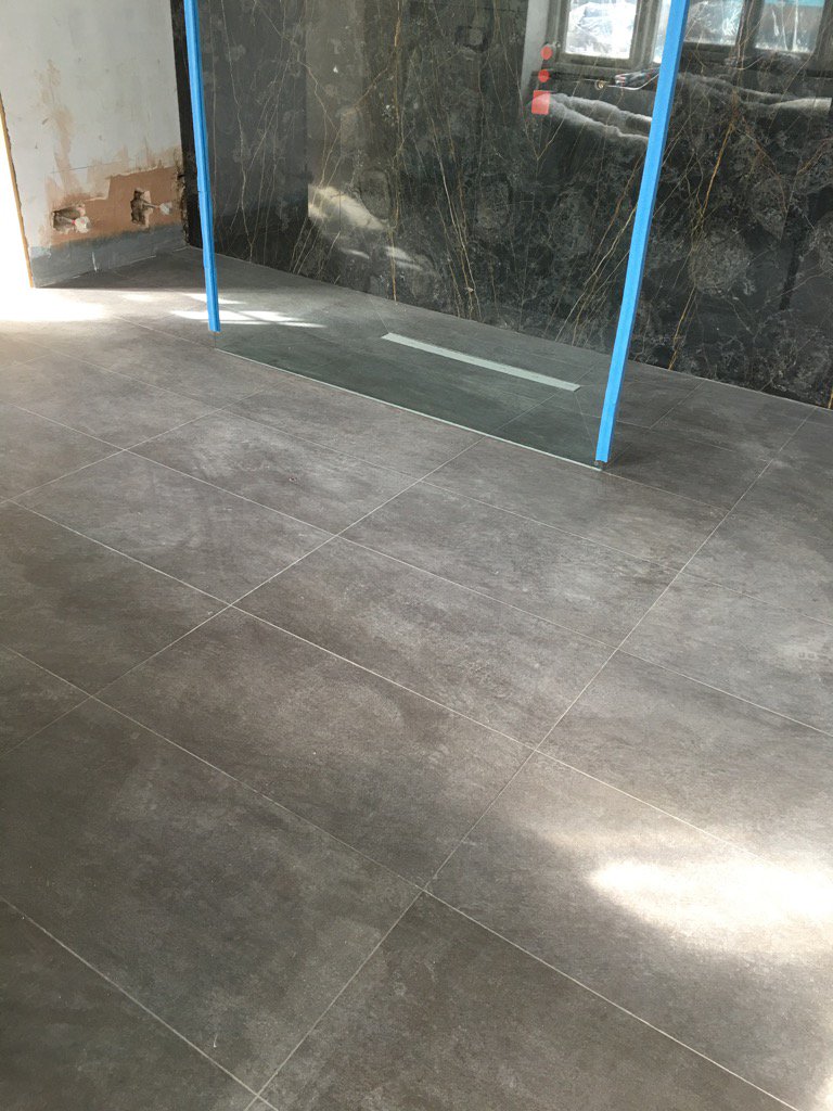 Stone effect floor